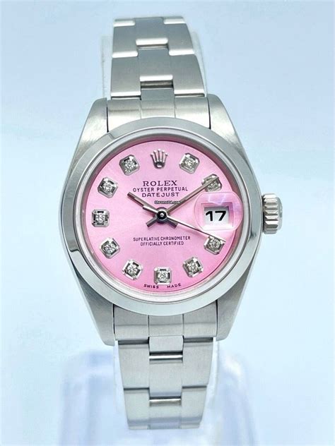 rolex gebraucht pink|Rolex Datejust 36 steel pink / salmon domed Oyster 2017 box.